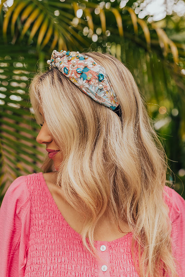 Florence Forever Embellished Headband-Beginning Fashion