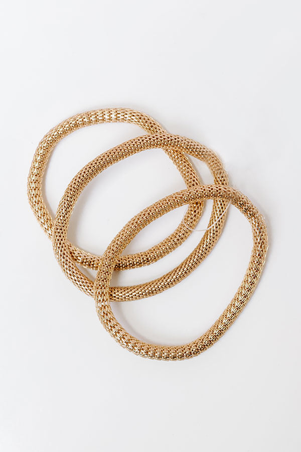 Chic Feeling Stretch Bracelet Set-Beginning Fashion