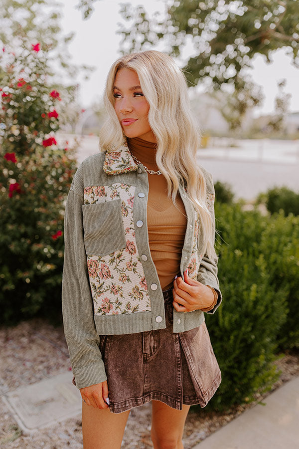 Harvest Moon Jacquard Jacket-Beginning Fashion