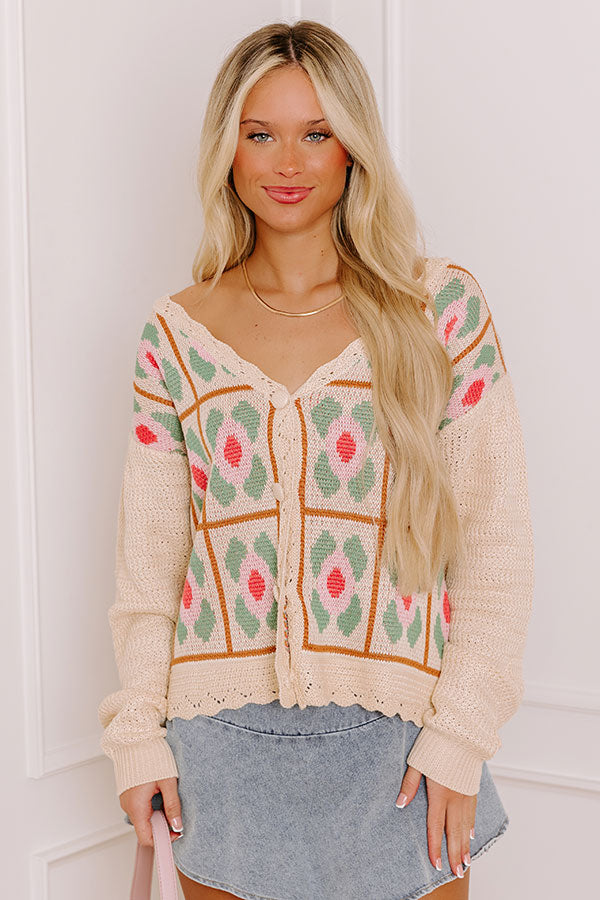 Boho Feels Knit Cardigan-Beginning Fashion
