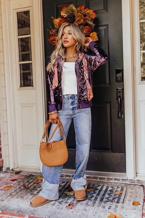 Exceptionally Chic Velvet Sweater-Beginning Fashion