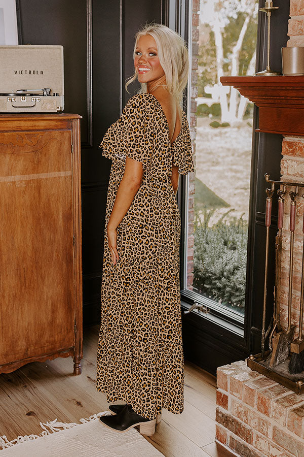 Fiercely In Love Leopard Maxi Dress-Beginning Fashion