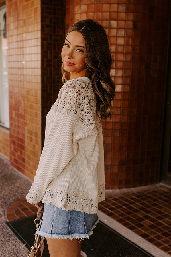 Boho Feeling Crochet Top-Beginning Fashion