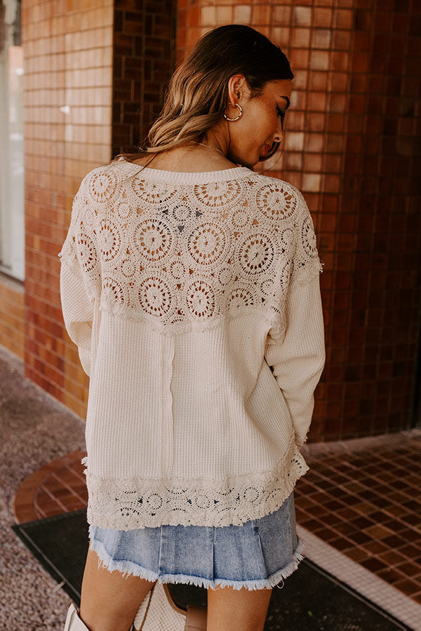 Boho Feeling Crochet Top-Beginning Fashion