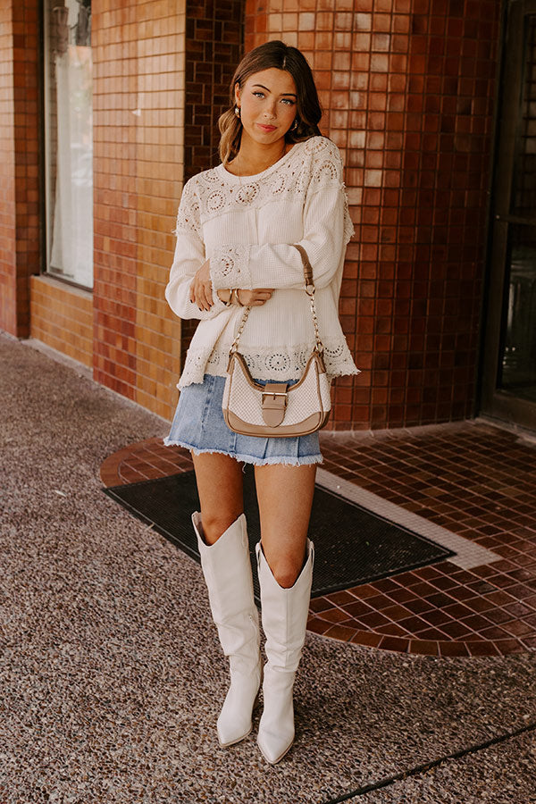 Boho Feeling Crochet Top-Beginning Fashion