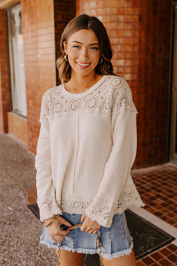 Boho Feeling Crochet Top-Beginning Fashion