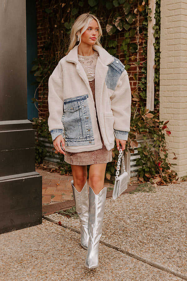 Falls First Chill Plush Jacket-Beginning Fashion