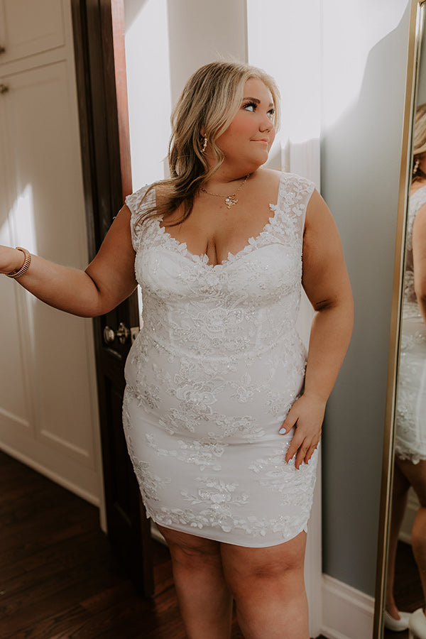 Cheerful Moment Embroidered Floral Mini Dress Curves-Beginning Fashion