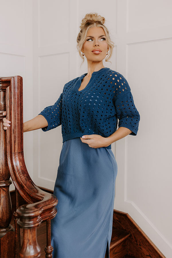 Bistro Cutie Satin Midi Dress Set-Beginning Fashion