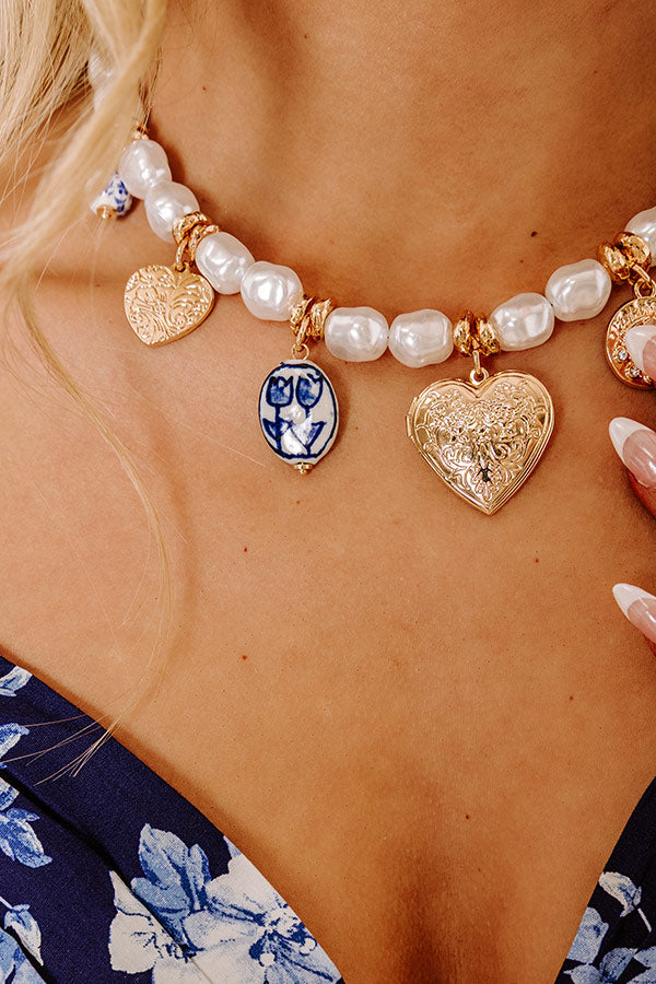 Charming Glance Charm Necklace-Beginning Fashion