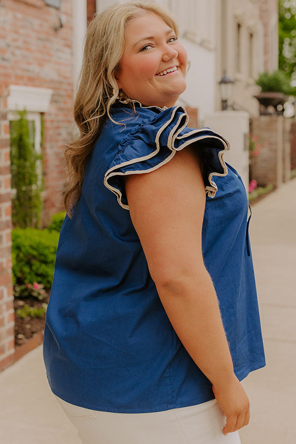 Gals' Brunch Shift Top Curves-Beginning Fashion