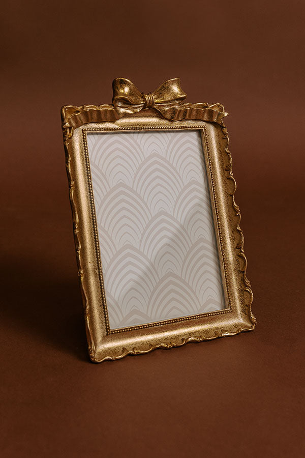 Bow-tiful Moment Photo Frame-Beginning Fashion