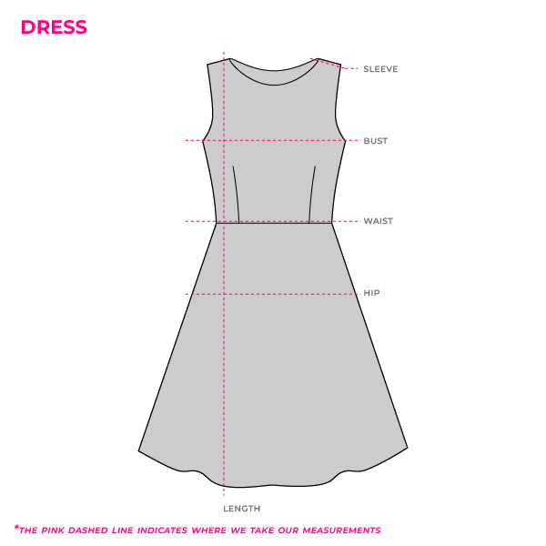 How we measure dresses