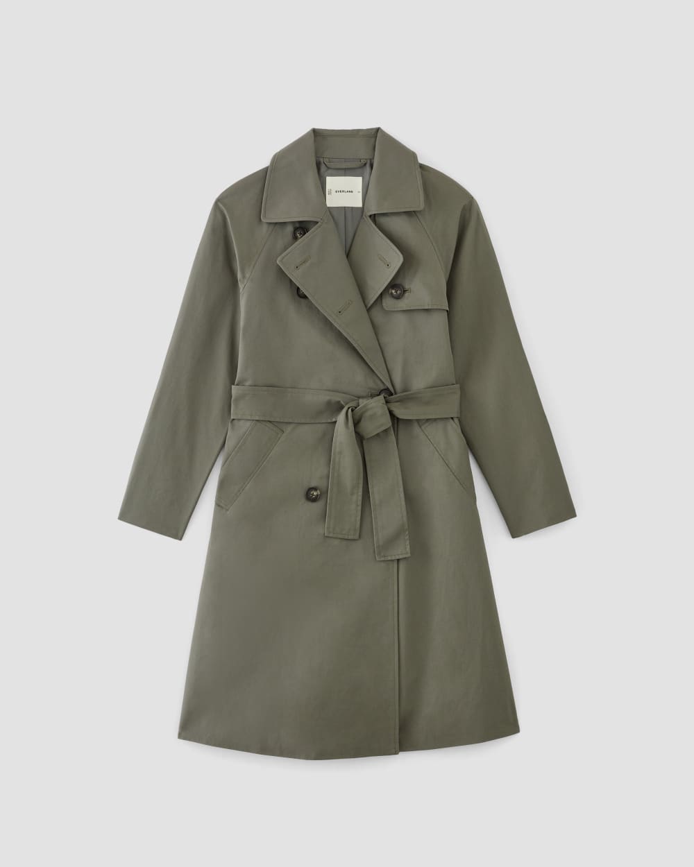 The Trench Coat | Pewter Green-styoma
