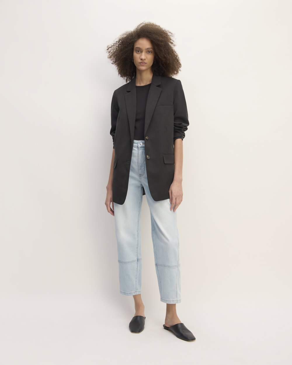 The Utility Barrel Jean | Fog | Regular-styoma