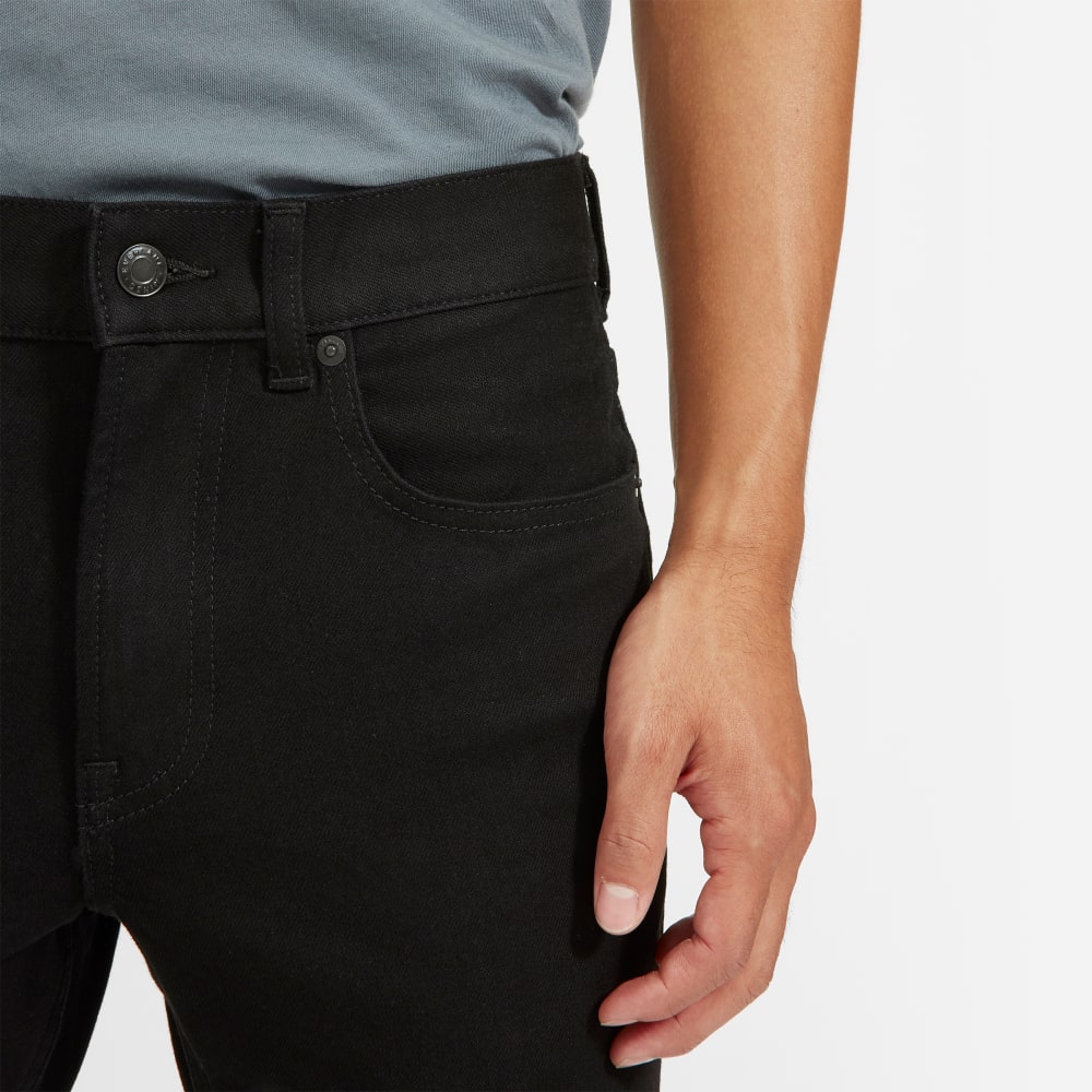 The Skinny 4-Way Stretch Organic Jean | Uniform | Black-styoma