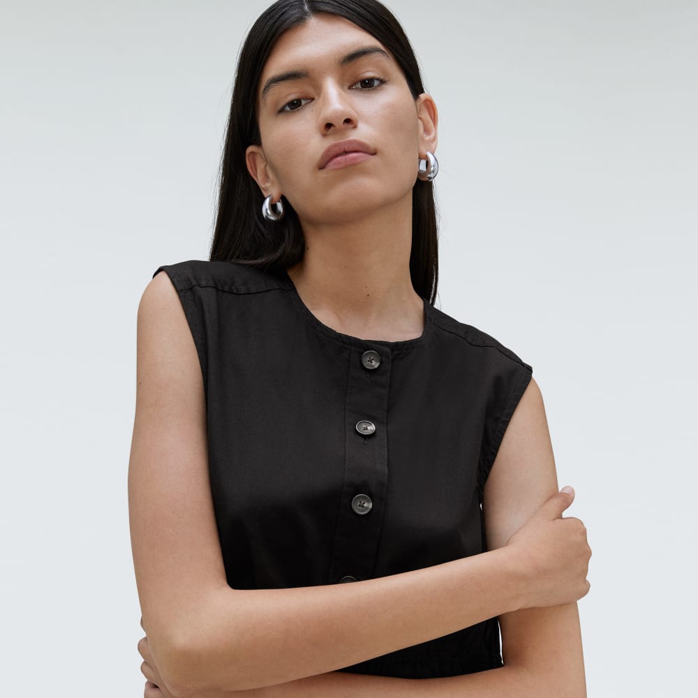 The Tiered Midi Dress | Black-styoma