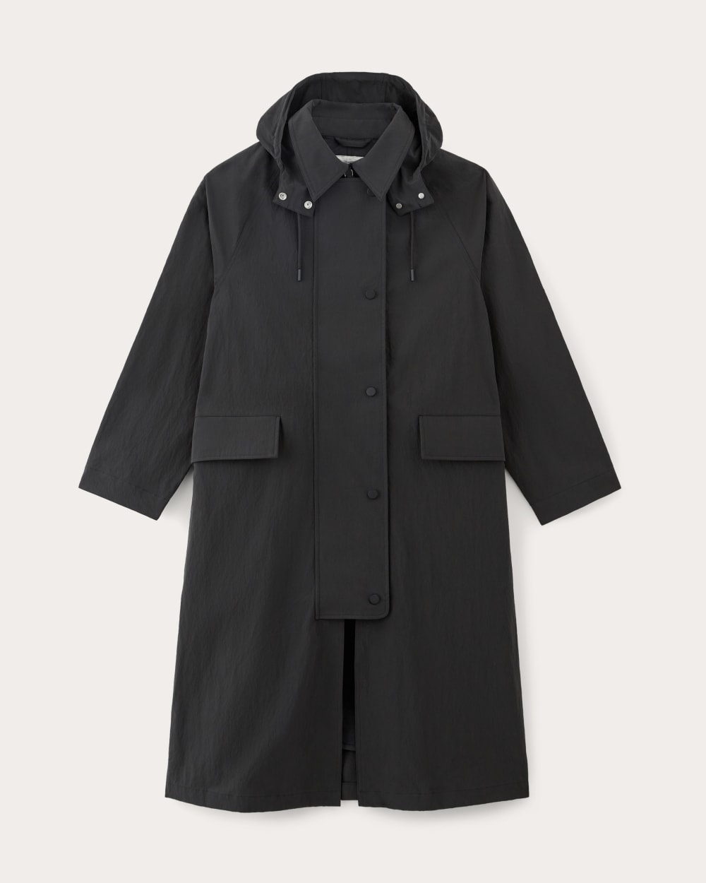 The Oversized Anorak | Black-styoma