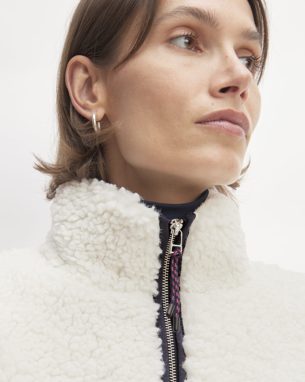 The ReNew Fleece Full Zip | Bone-styoma