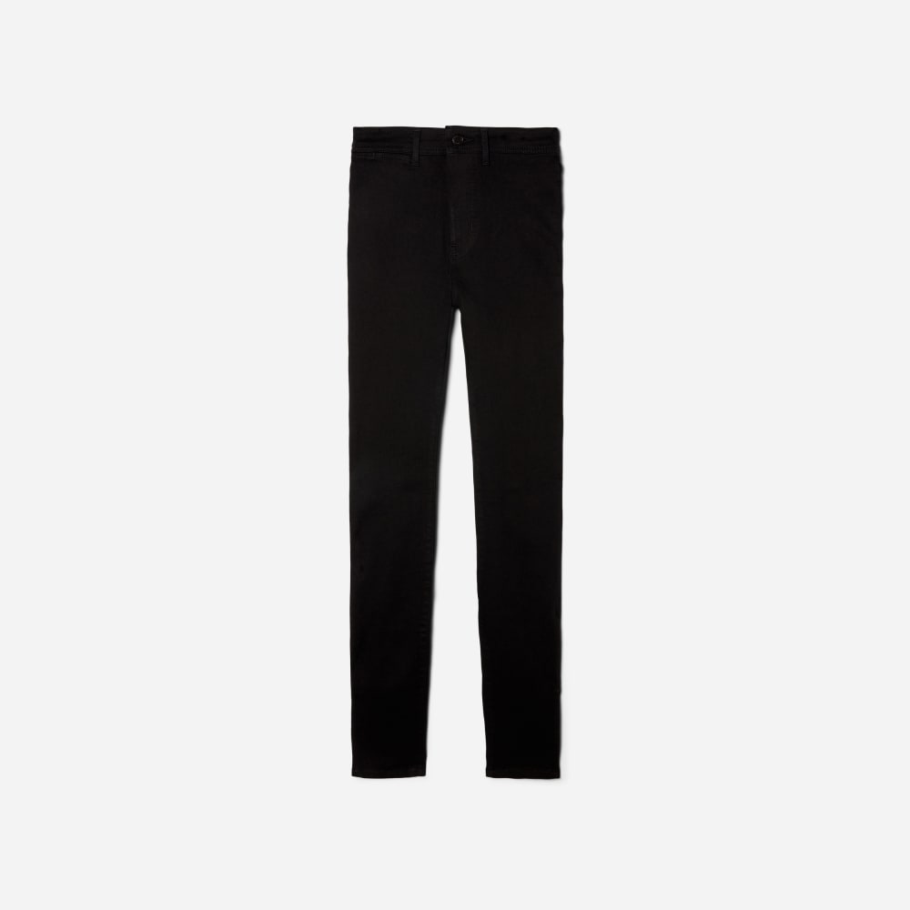 The Way-High® Skinny Split Hem Jean  | Black-styoma