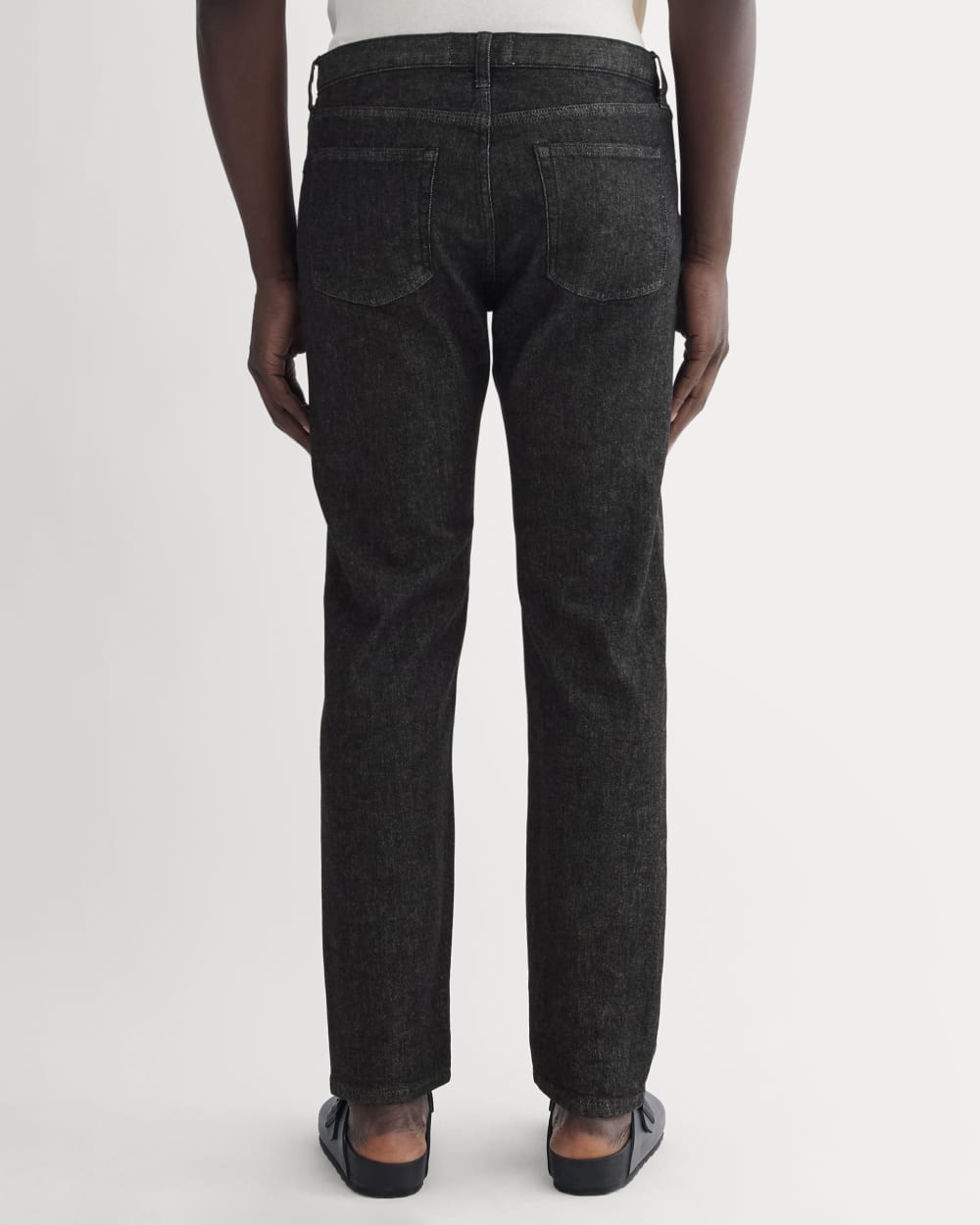 The Selvedge Straight Fit Jean | Black Rinse-styoma