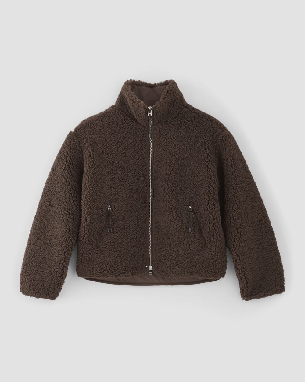 The ReNew Fleece Full Zip | Earth Brown-styoma