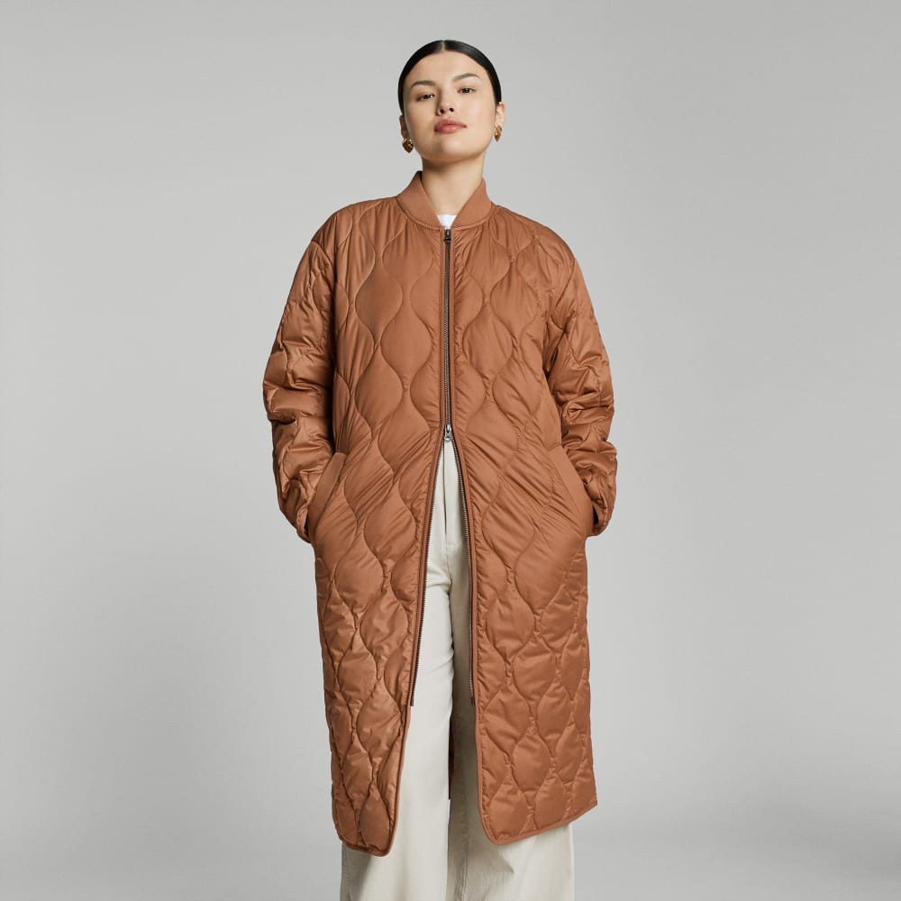 The ReNew Long Liner | Tawny Brown-styoma