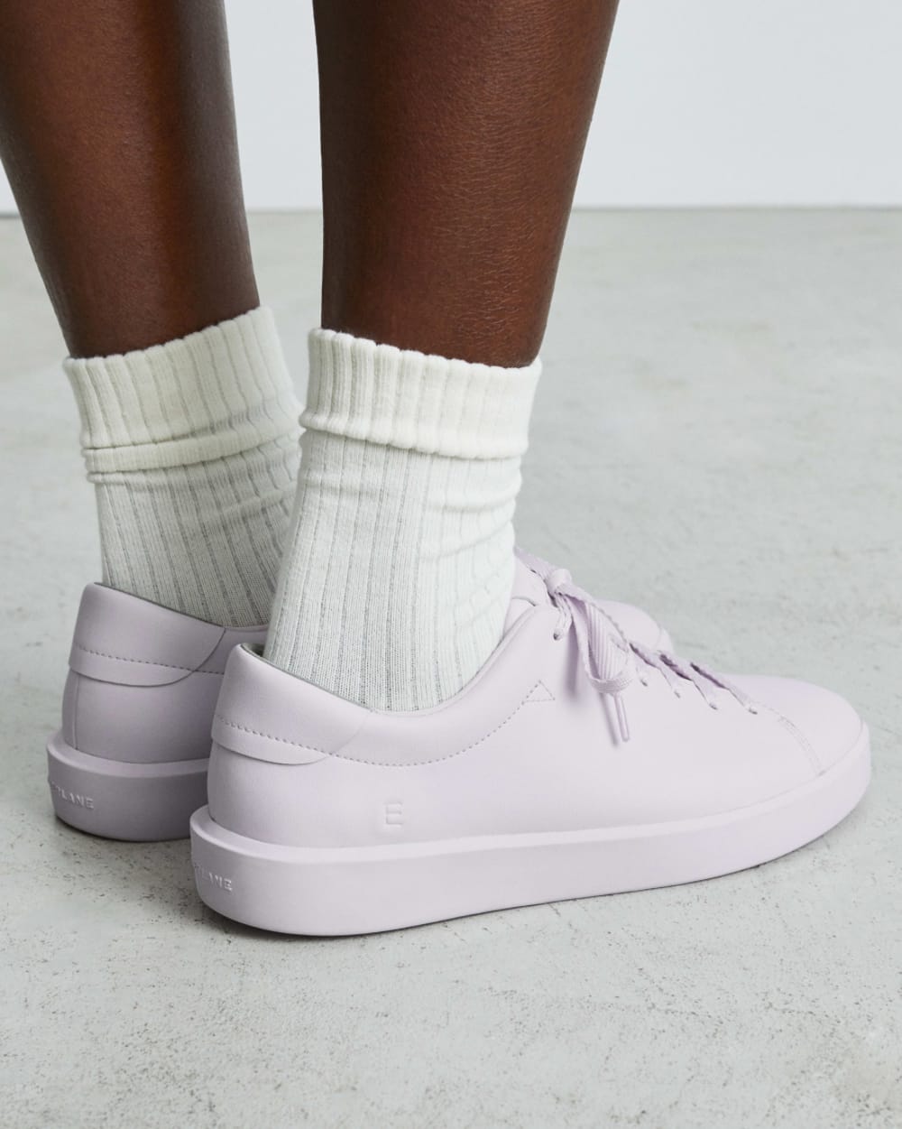 The ReLeather® Tennis Shoe  | Orchid-styoma