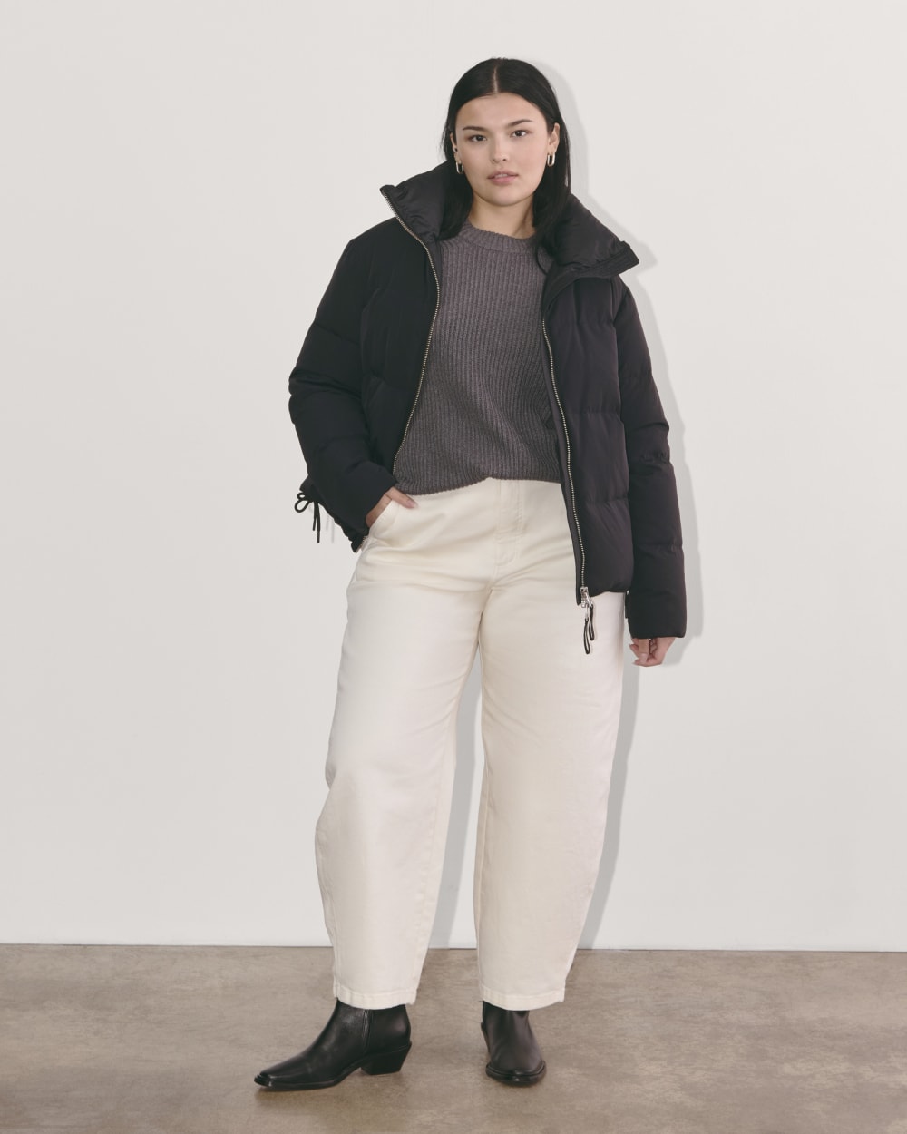 The Puffer Bomber | Black-styoma