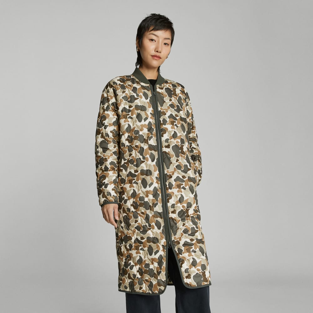The ReNew Long Liner | Biscotti Camo-styoma