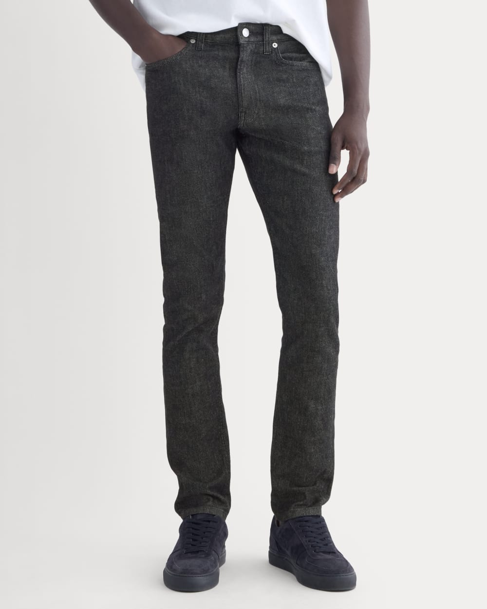 The Selvedge Slim-Fit Jean | Black Rinse-styoma