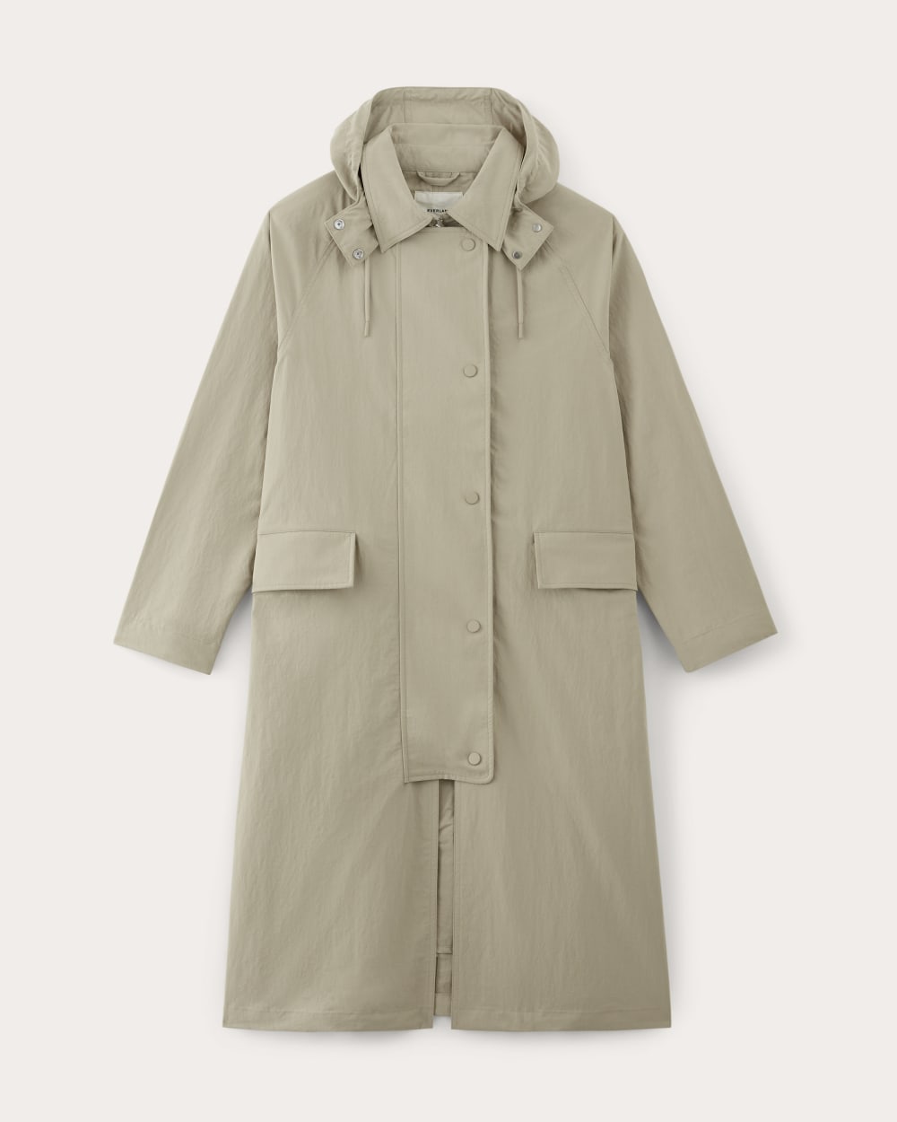 The Oversized Anorak | Trench Coat Khaki-styoma