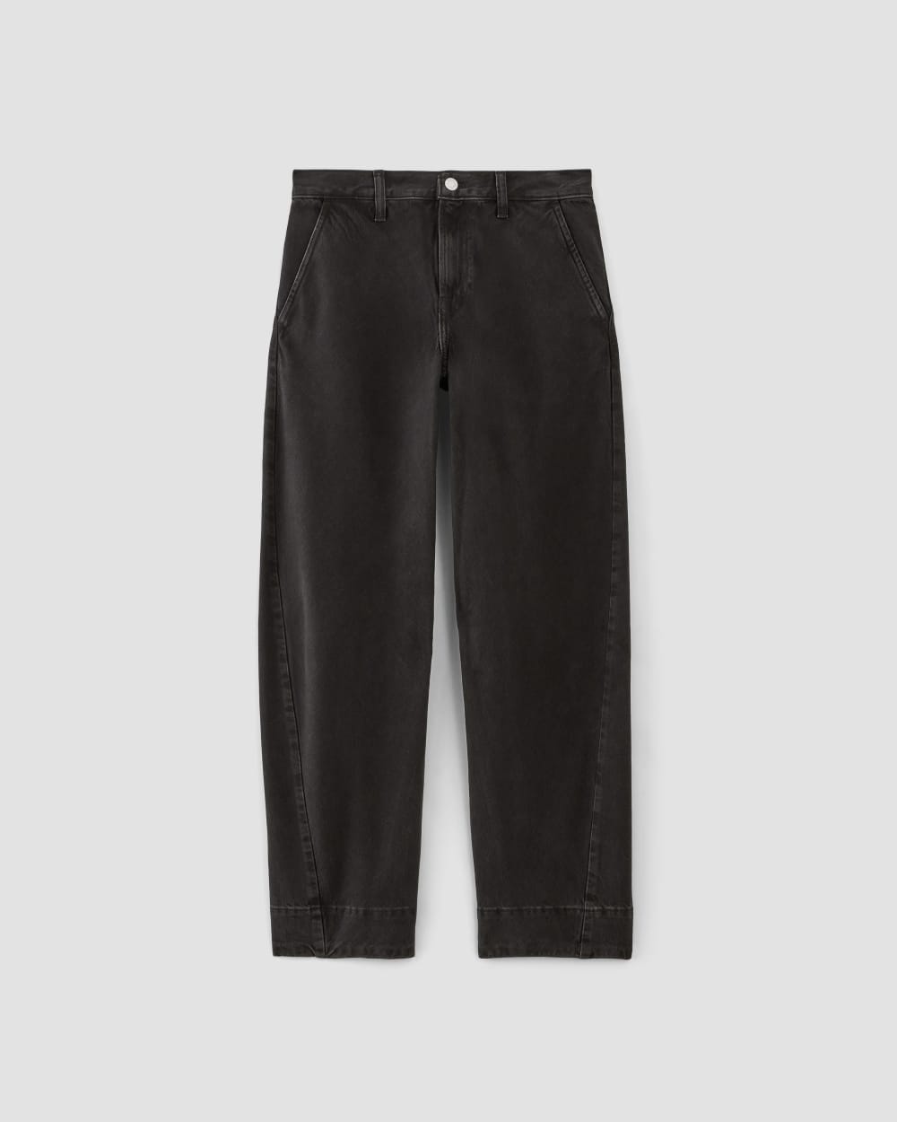 The Summer Barrel Jean | Ash Black-styoma