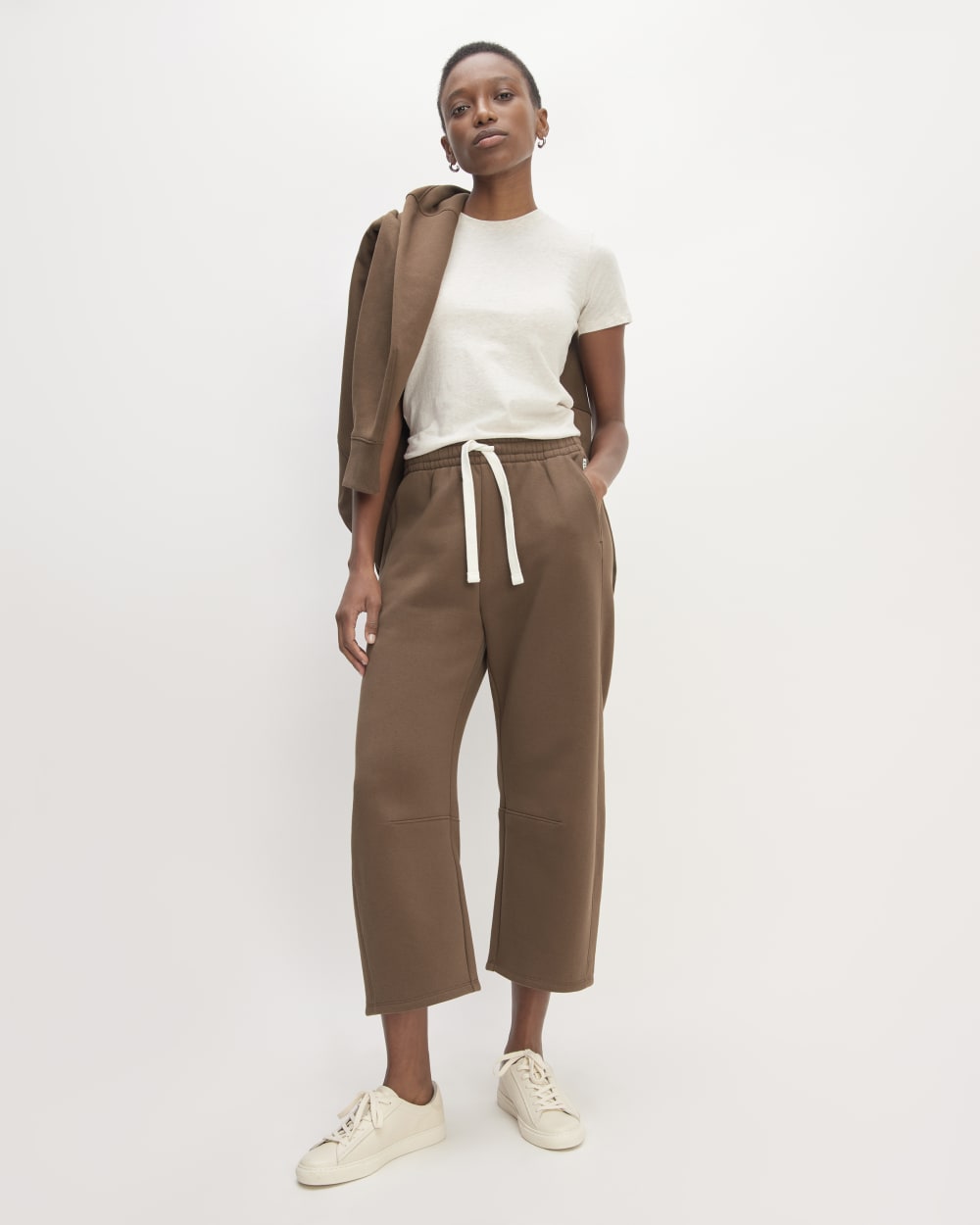 The ReTrack Barrel Sweatpant | Cocoa-styoma