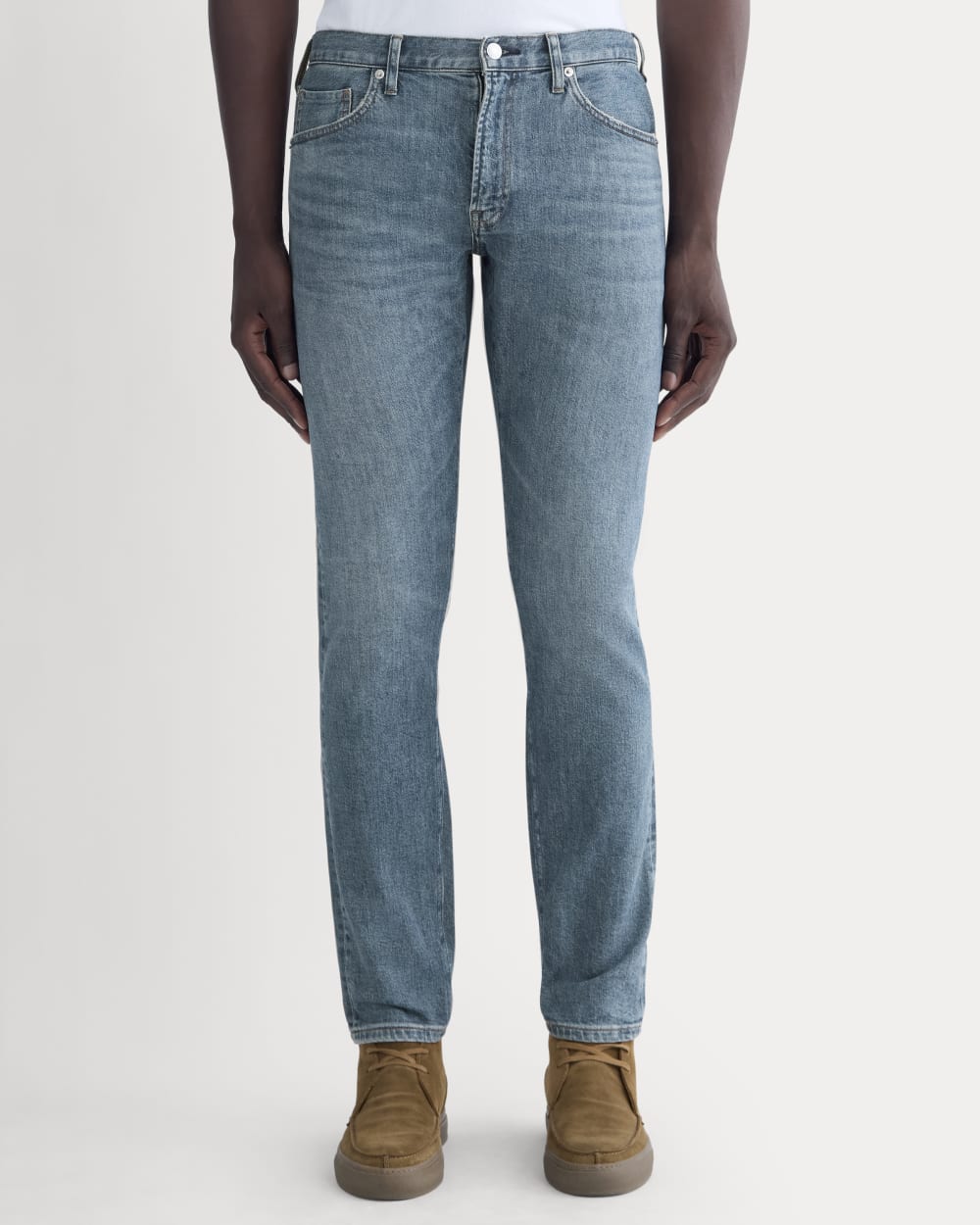 The Selvedge Slim-Fit Jean | Mid Indigo-styoma