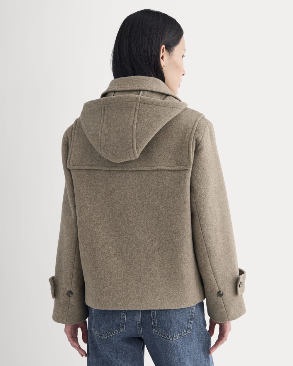 The ReWool Duffle Coat | Heather Taupe-styoma