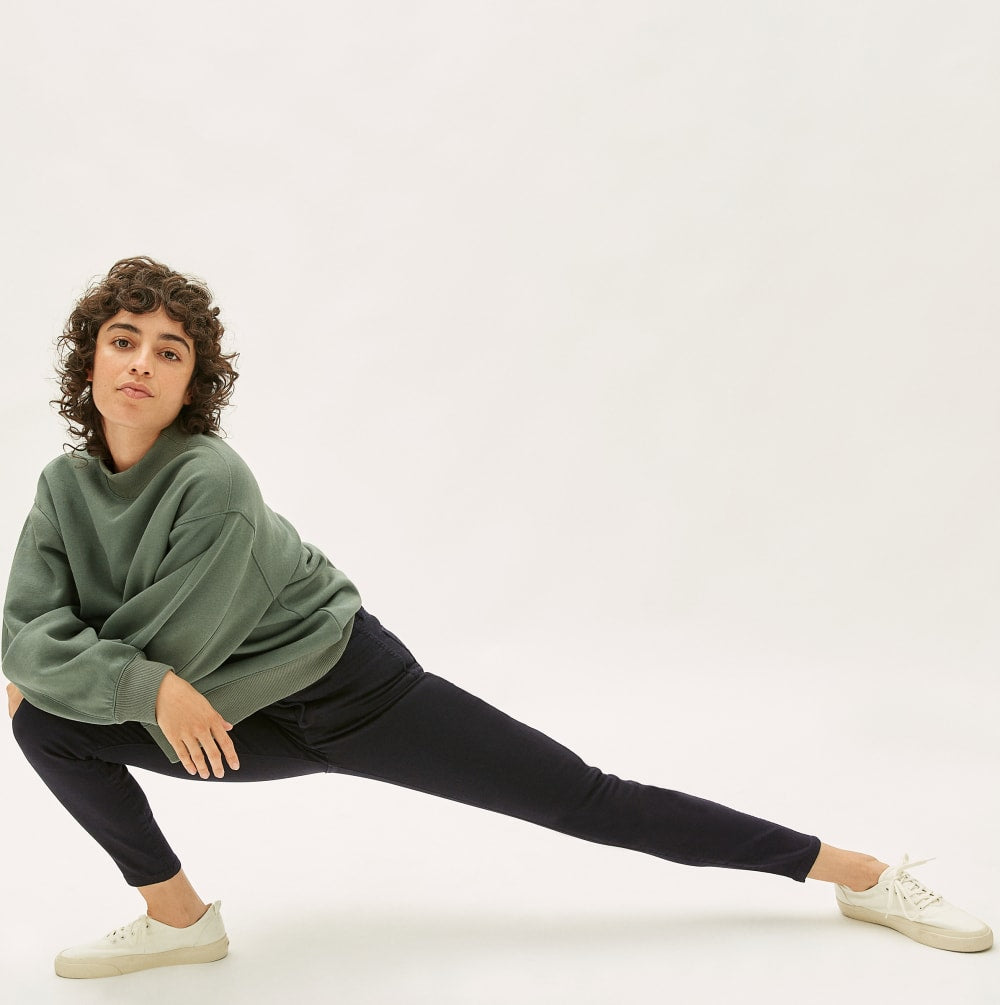 The Way-High® Clean Front Skinny Jean  | Black | 28.5” Inseam-styoma