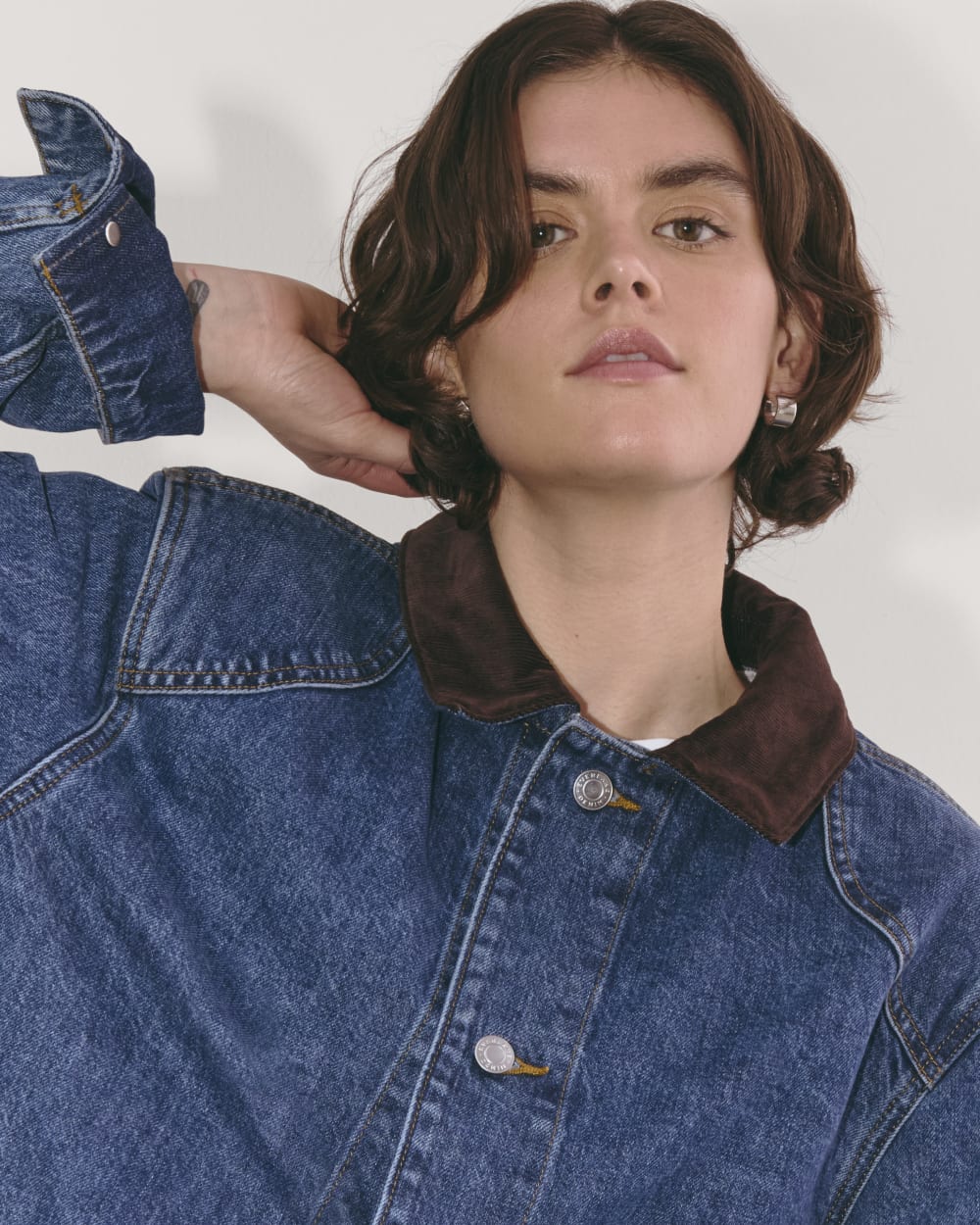 The Unisex Denim Ranch Jacket | Deep Atlantic-styoma