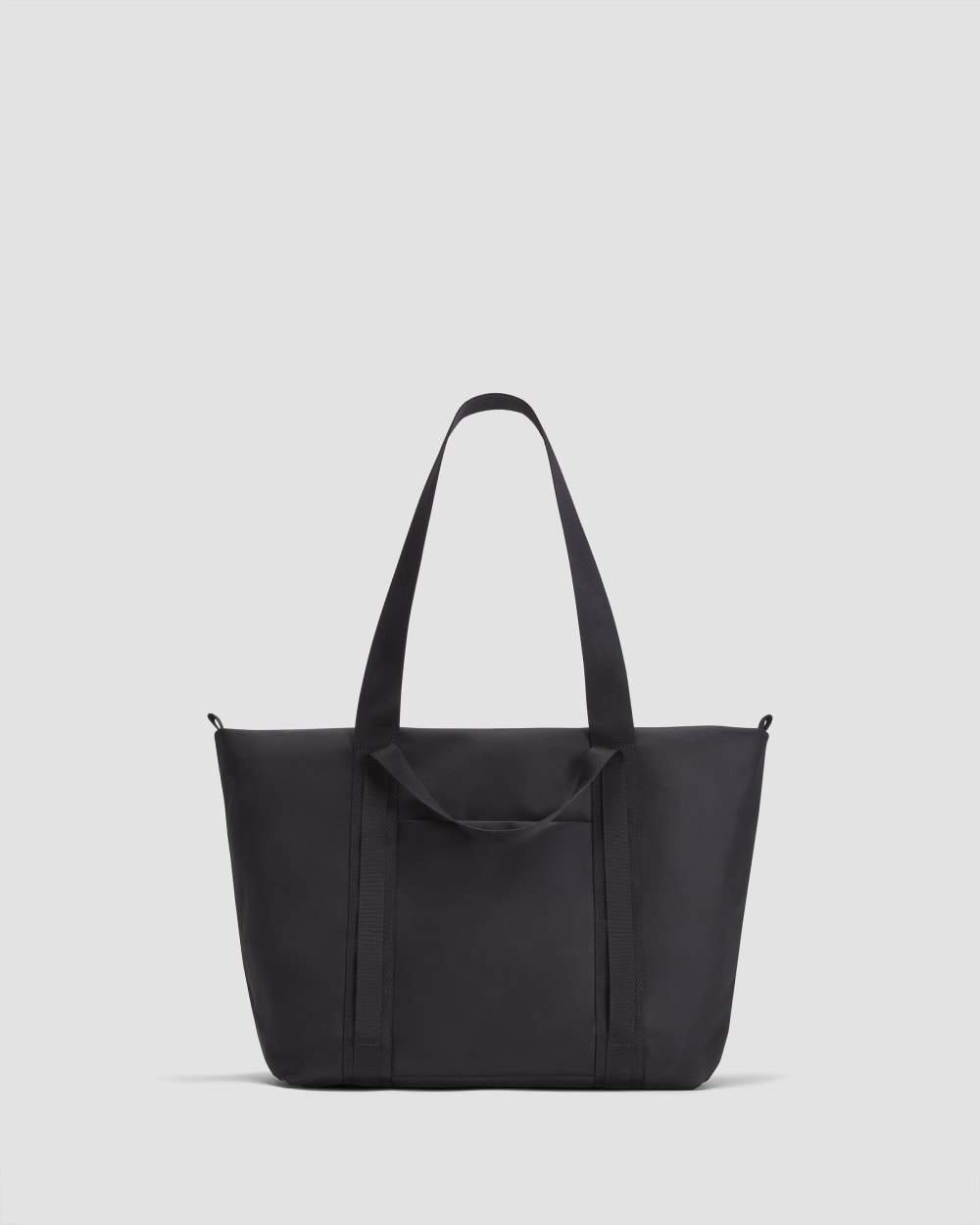 The Recycled Nylon Tote | Black-styoma