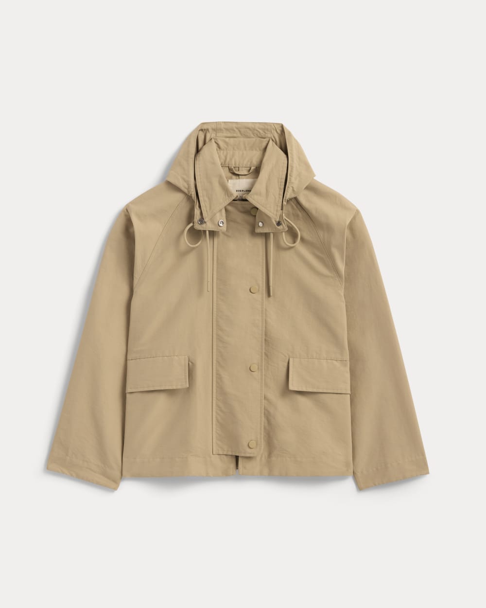 The Short Anorak | Trench Coat Khaki-styoma