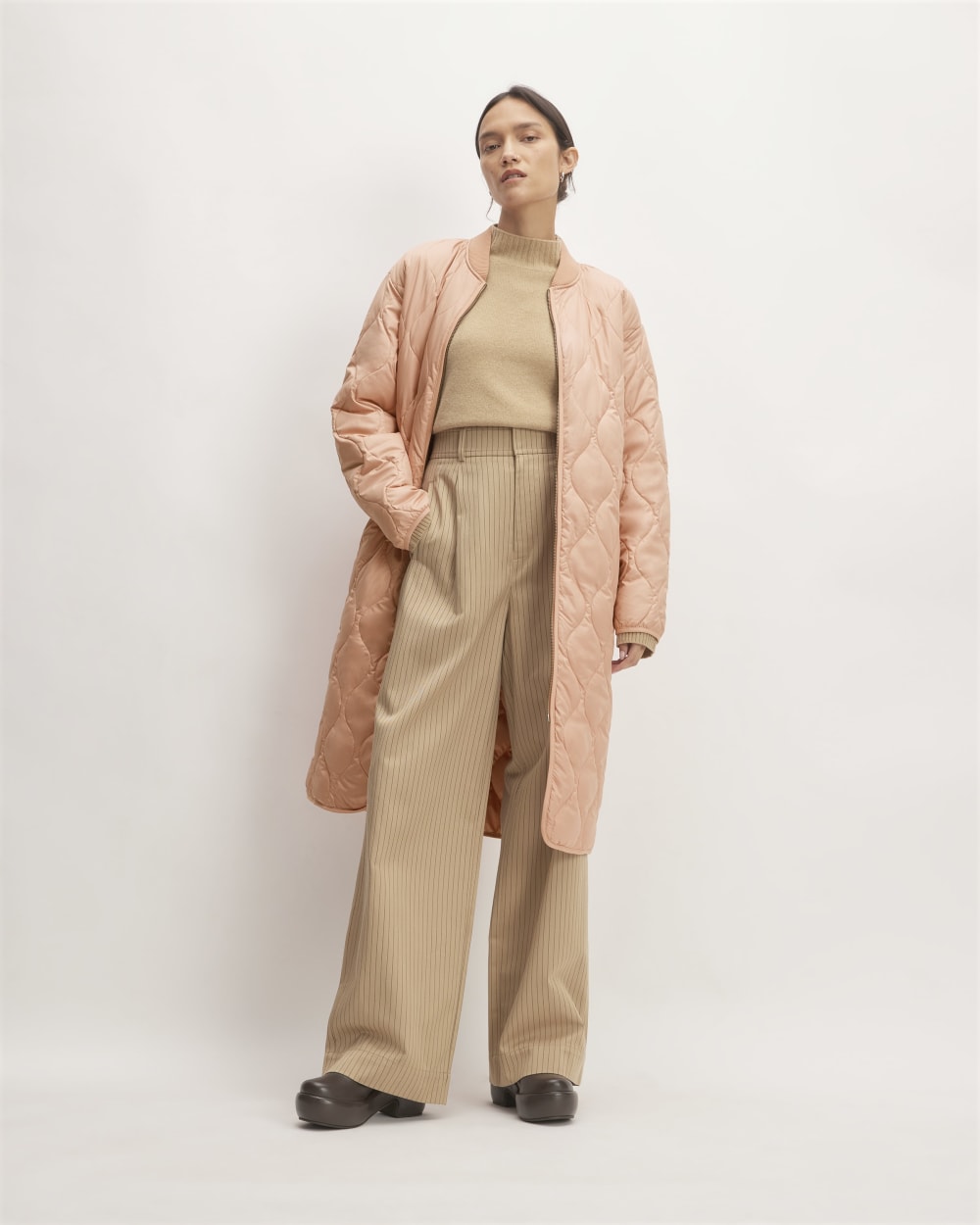 The ReNew Long Liner | Blush Pink-styoma