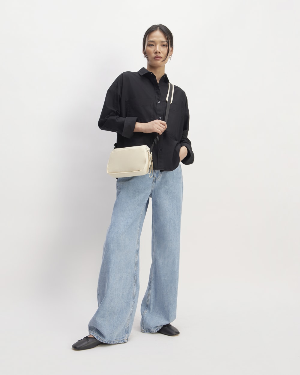 The Recycled Nylon Camera Bag | Parchment-styoma