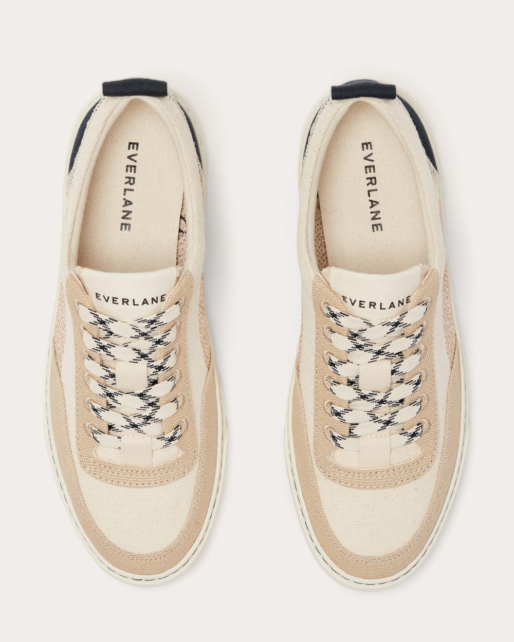 The Tread-Bare Sneaker | Natural Canvas / Dark Sapphire / Argan Oil-styoma