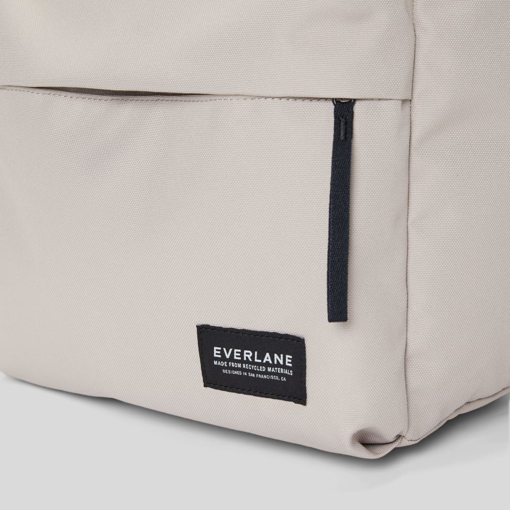 The ReNew Transit Backpack | Warm Quartz (with label)-styoma
