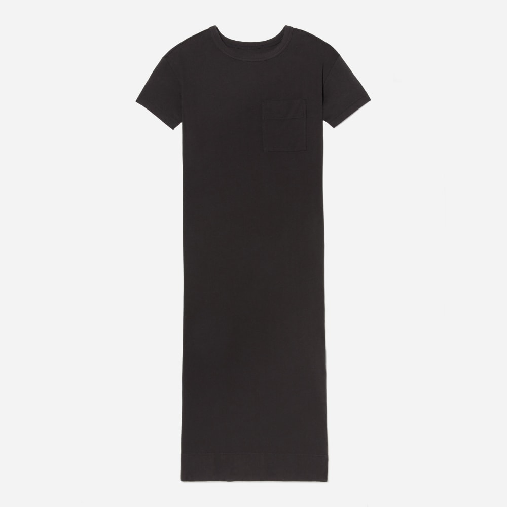 The Organic Weekend Maxi Dress | Black-styoma
