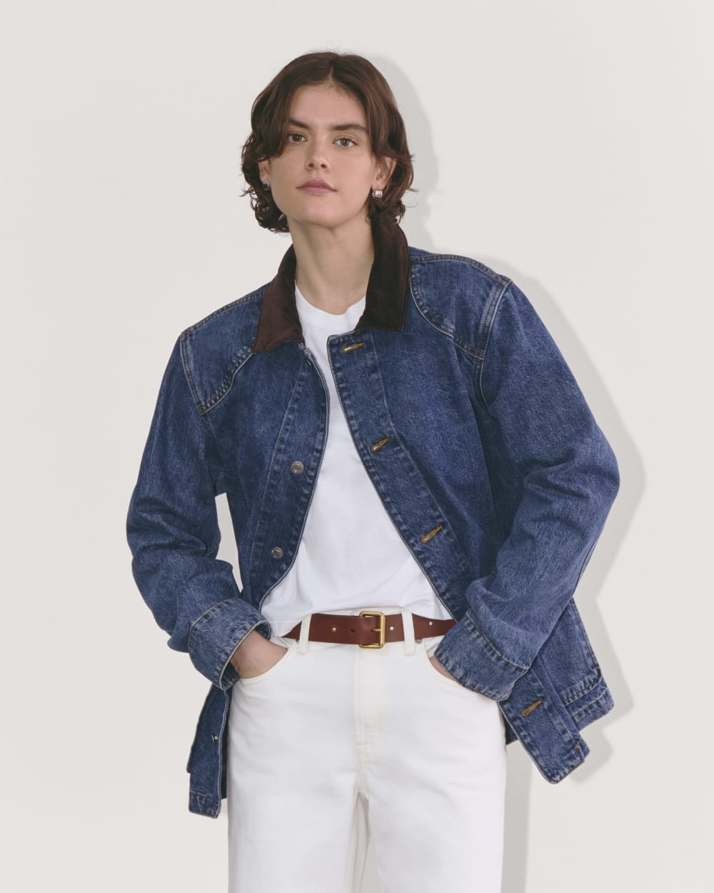 The Unisex Denim Ranch Jacket | Deep Atlantic-styoma