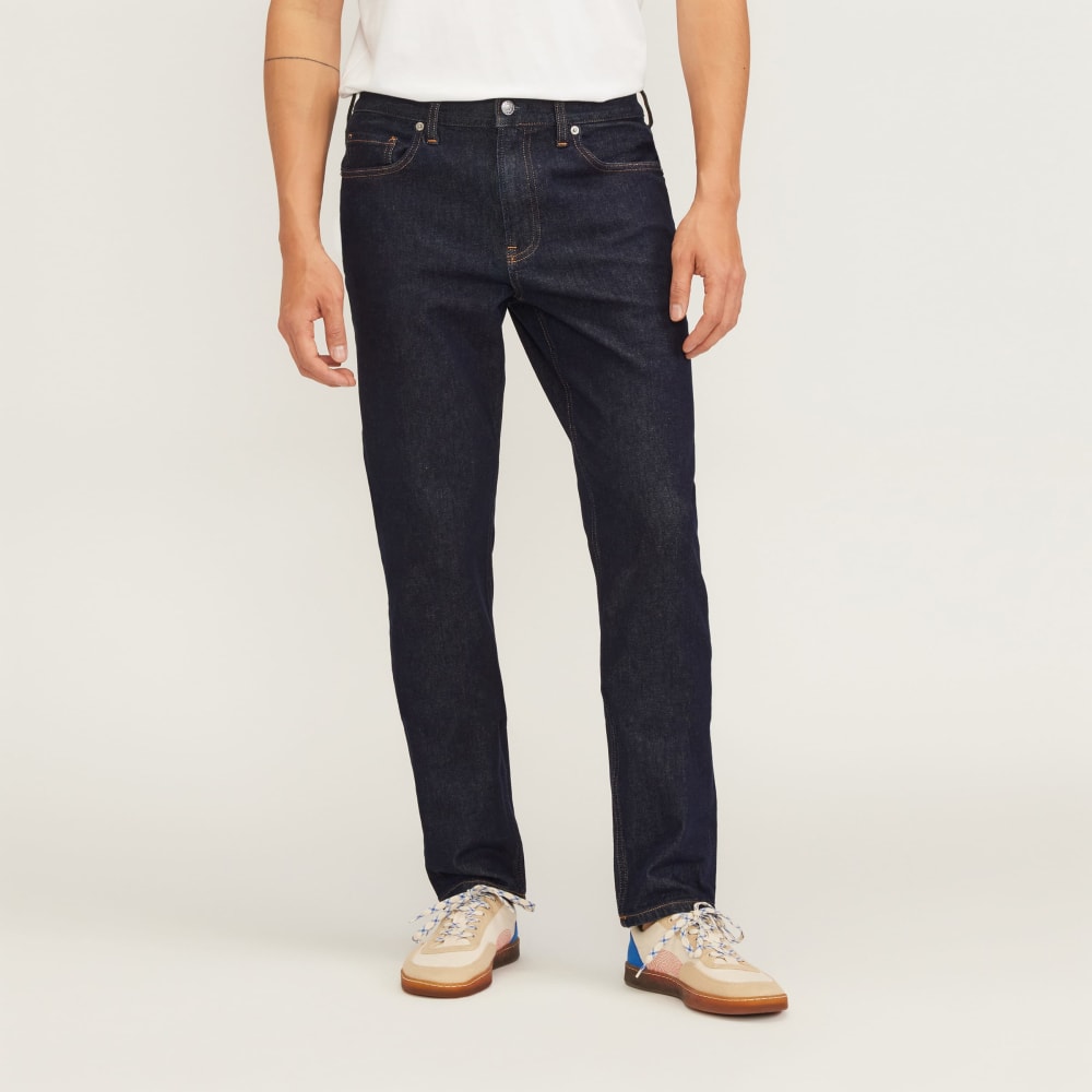 The Skinny 4-Way Stretch Organic Jean | Uniform | Dark Indigo-styoma