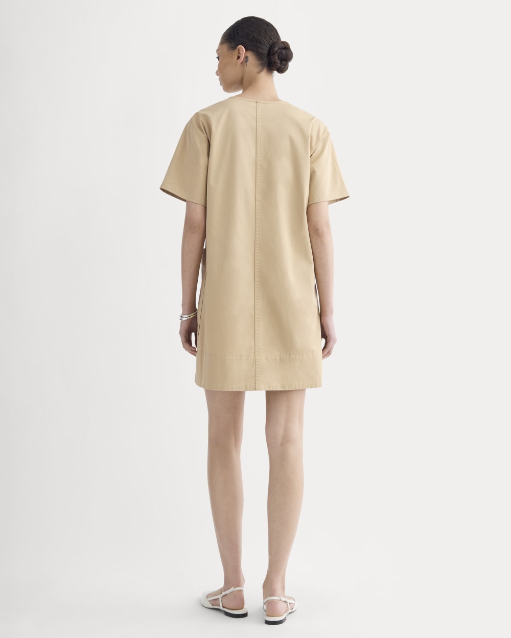The Safari Mini Dress | Classic Khaki-styoma