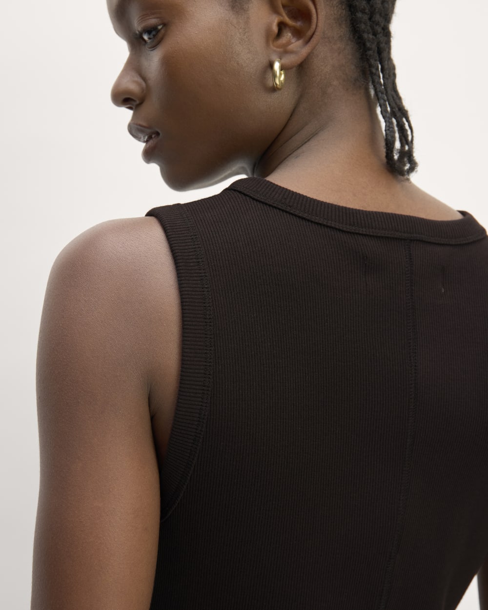 The Ribbed Mini Dress | Black-styoma