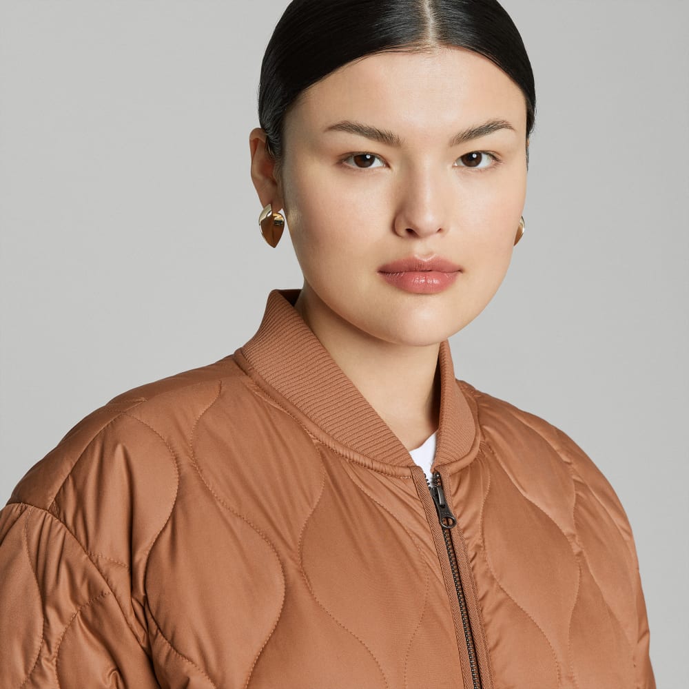 The ReNew Long Liner | Tawny Brown-styoma
